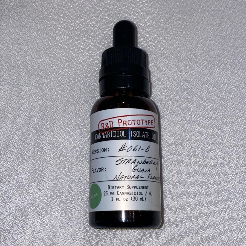 Cannabidiol Isolate Oil